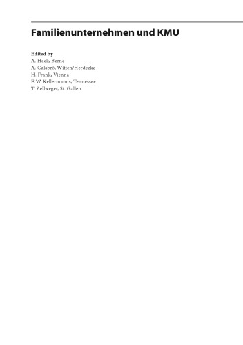 Innovations in Small and Medium-Sized Family Firms: An Analysis of Innovation Related Top Management Team Behaviors and Family Firm-Specific Characteristics
