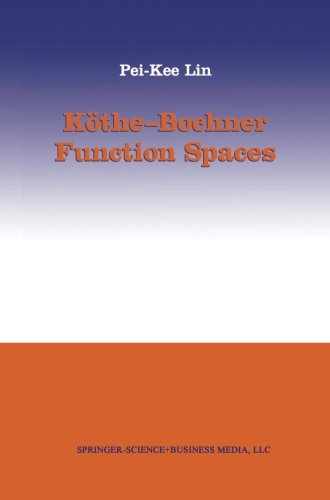 Köthe-Bochner Function Spaces