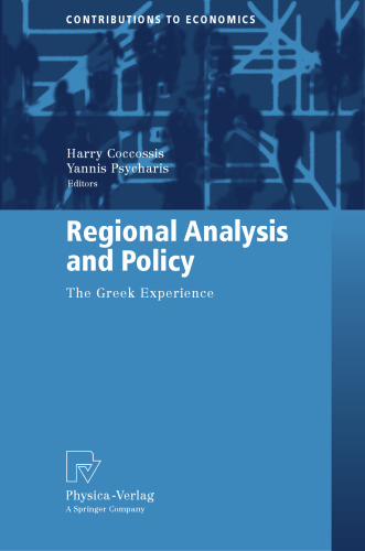 Regional Analysis and Policy: The Greek Experience
