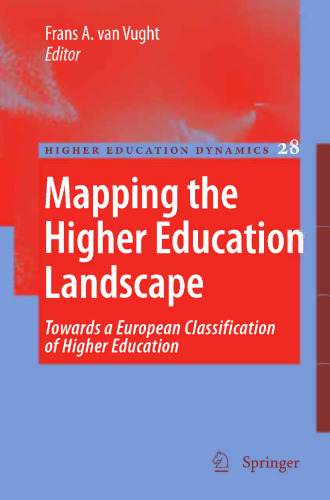 Mapping the Higher Education Landscape: Towards a European Classifi cation of Higher Education