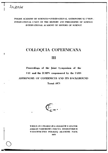 Astronomy of Copernicus and its Background