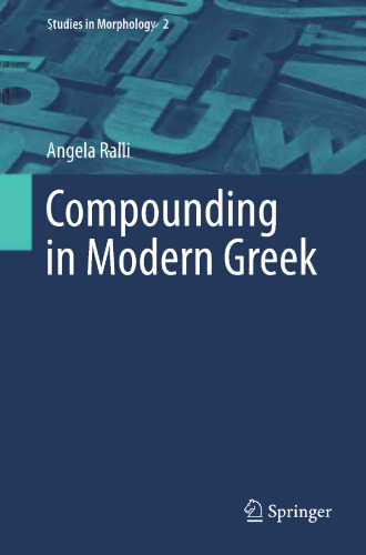 Compounding in Modern Greek