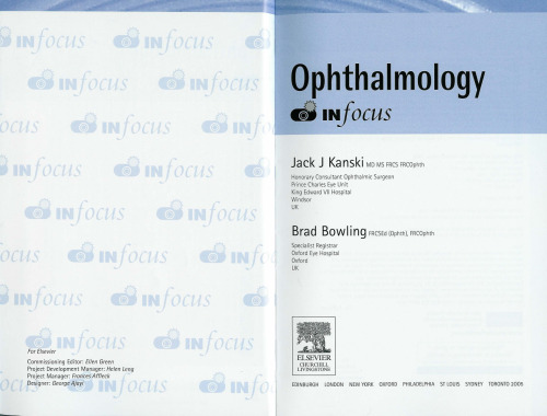 Ophthalmology In Focus, 1e