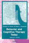 Behavior and Cognitive Therapy Today. Selected Proceedings of the XXVII Congress of the European Association for Behavioral and Cognitive Therapies, Venice 1997