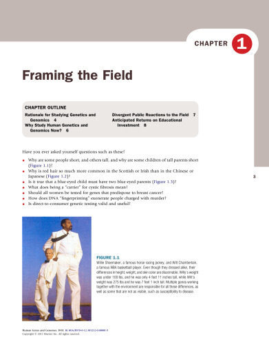 Human Genes and Genomes. Science, Health, Society