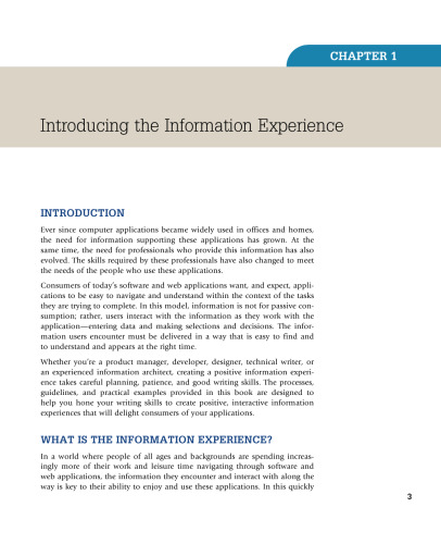 Writing for Interaction. Crafting the Information Experience for Web and Software Apps