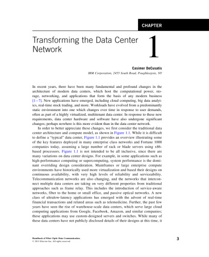 Handbook of Fiber Optic Data Communication. A Practical Guide to Optical Networking