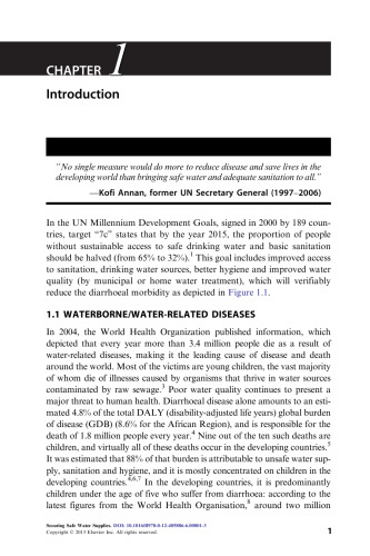 Securing Safe Water Supplies. Comparison of Applicable Technologies