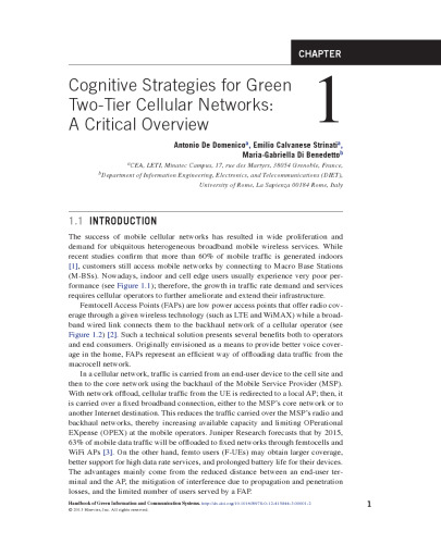 Handbook of Green Information and Communication Systems