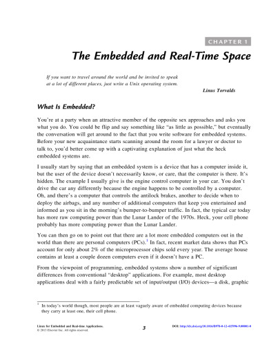 Linux for Embedded and Real-time Applications
