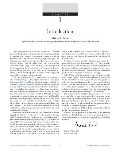 Genetic Steroid Disorders