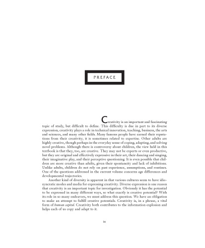 Creativity. Research, Development, and Practice