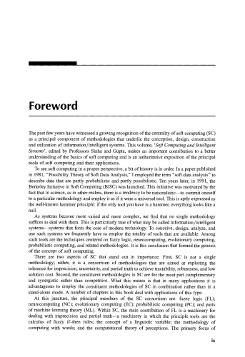 Soft Computing and Intelligent Systems. Theory and Applications