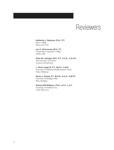 Joint Mobilization/Manipulation. Extremity and Spinal Techniques