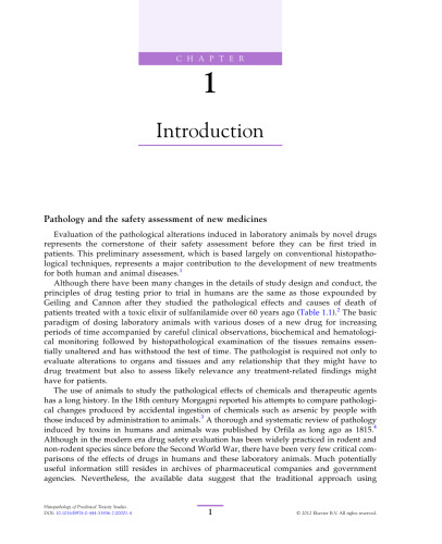 Histopathology of Preclinical Toxicity Studies