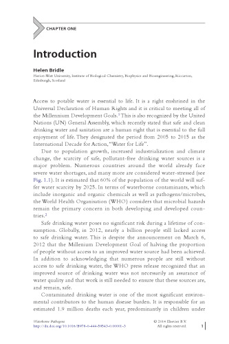 Waterborne Pathogens. Detection Methods and Applications