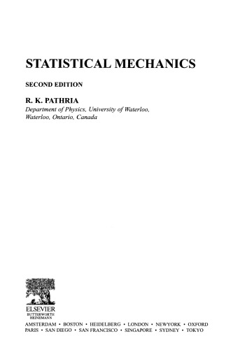 Statistical Mechanics