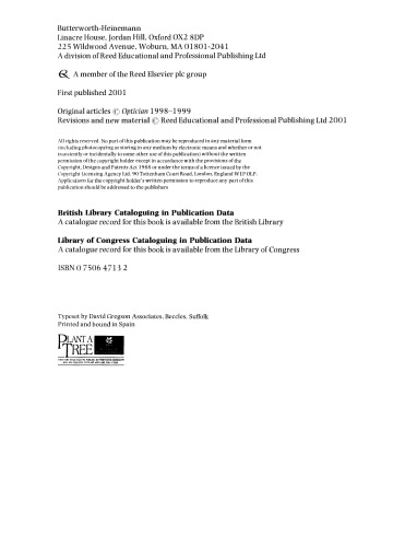 Binocular Vision & Orthoptics. Investigation and Management