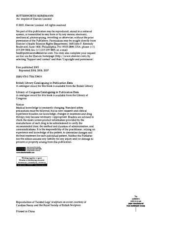 Hypermobility Syndrome. Recognition and Management for Physiotherapists