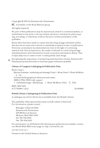 Eyecare Business. Marketing and Strategy