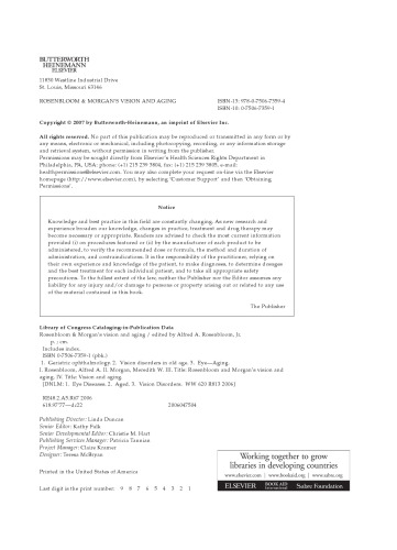 Rosenbloom & Morgan's Vision and Aging