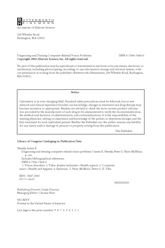 Diagnosing and Treating Computer-Related Vision Problems