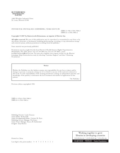 System for Ophthalmic Dispensing