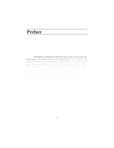 Fire Behavior of Upholstered Furniture and Mattresses