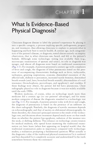 Evidence-Based Physical Diagnosis