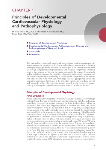 Hemodynamics and Cardiology: Neonatology Questions and Controversies