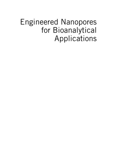 Engineered Nanopores for Bioanalytical Applications