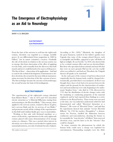 Aminoff's Electrodiagnosis in Clinical Neurology