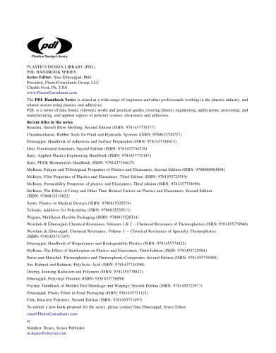 The Effect of UV Light and Weather on Plastics and Elastomers