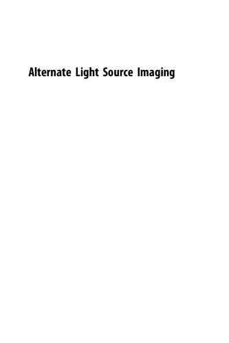Alternate Light Source Imaging. Forensic Photography Techniques