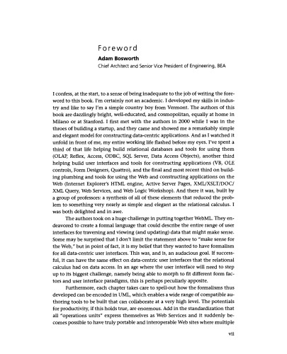 Designing Data-Intensive Web Applications