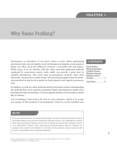 Wireless Reconnaissance in Penetration Testing