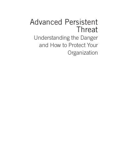 Advanced Persistent Threat