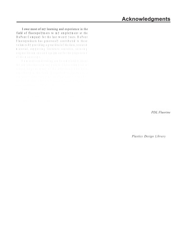 Melt Processible Fluoroplastics