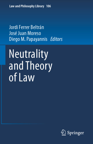 Neutrality and Theory of Law