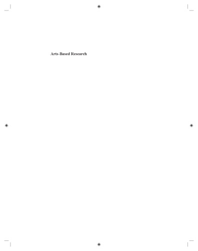 Arts-Based Research: A Critique and a Proposal