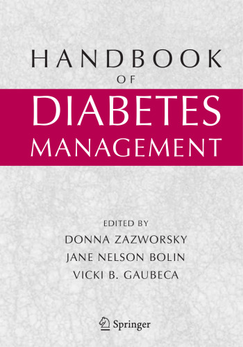 Handbook of Diabetes Management