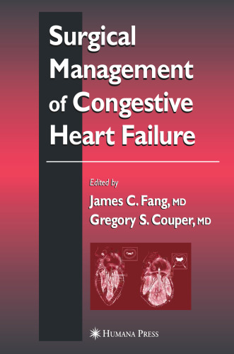 Surgical Management of Congestive Heart Failure