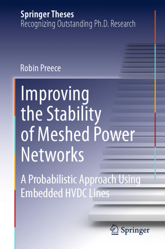 Improving the Stability of Meshed Power Networks: A Probabilistic Approach Using Embedded HVDC Lines