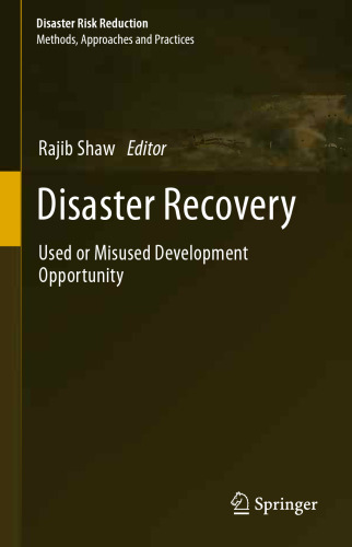 Disaster Recovery: Used or Misused Development Opportunity