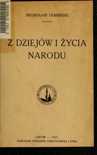 Z dziejów i zycia narodu.