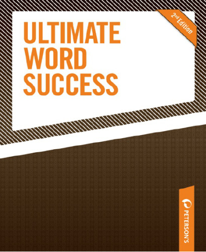 Ultimate Word Success: With Flash Cards; Build a Bigger and Better Vovabulary