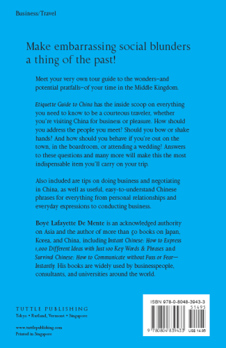 Etiquette Guide to China: Know the Rules that Make the Difference!