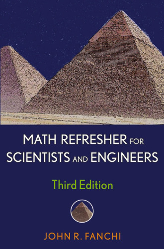 Math refresher for scientists and engineers