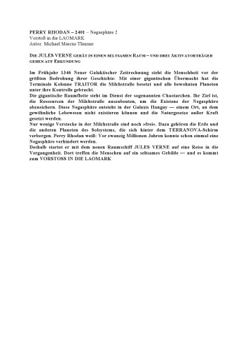 Vorstoß in die LAOMARK