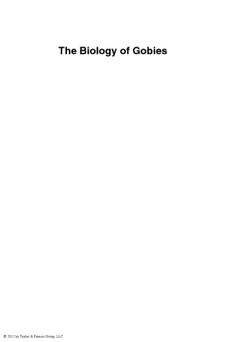 The biology of gobies